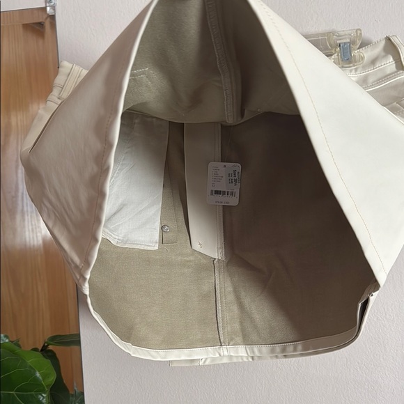 Free People vegan leather mini skirt with Asymmetrical Wrap Design - Picture 8 of 9